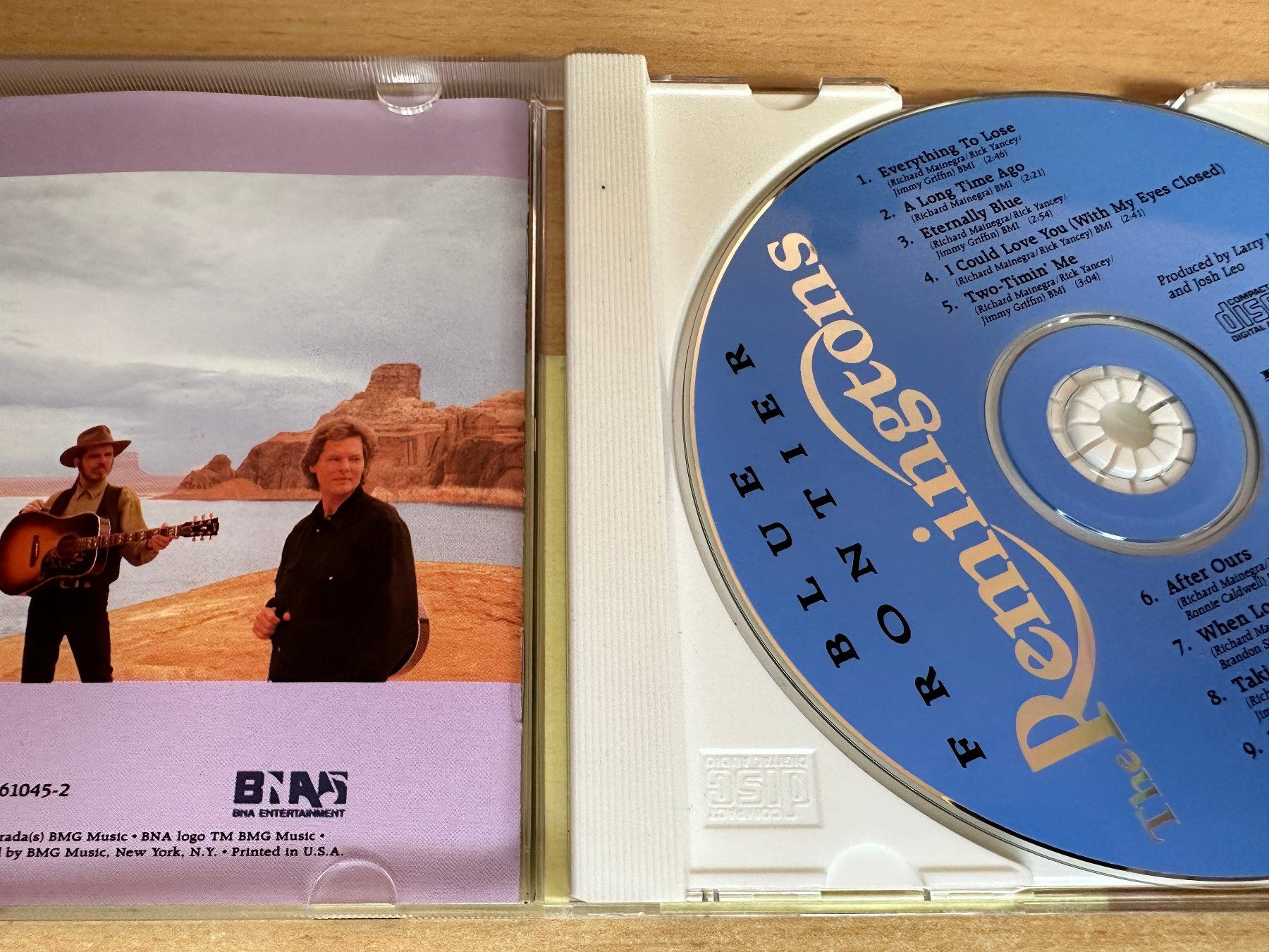 CD: The Remingtons – Blue Frontier – Usato da Rikon im Tösstal venduto da Alpenmutz 2