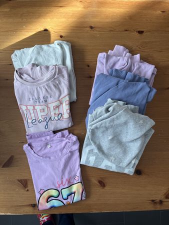 6 Mädchen-Pullover