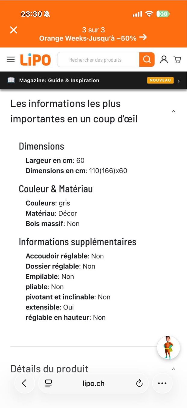 Tables: Table à manger – D'occasion à Prilly par ine_z9g7 1