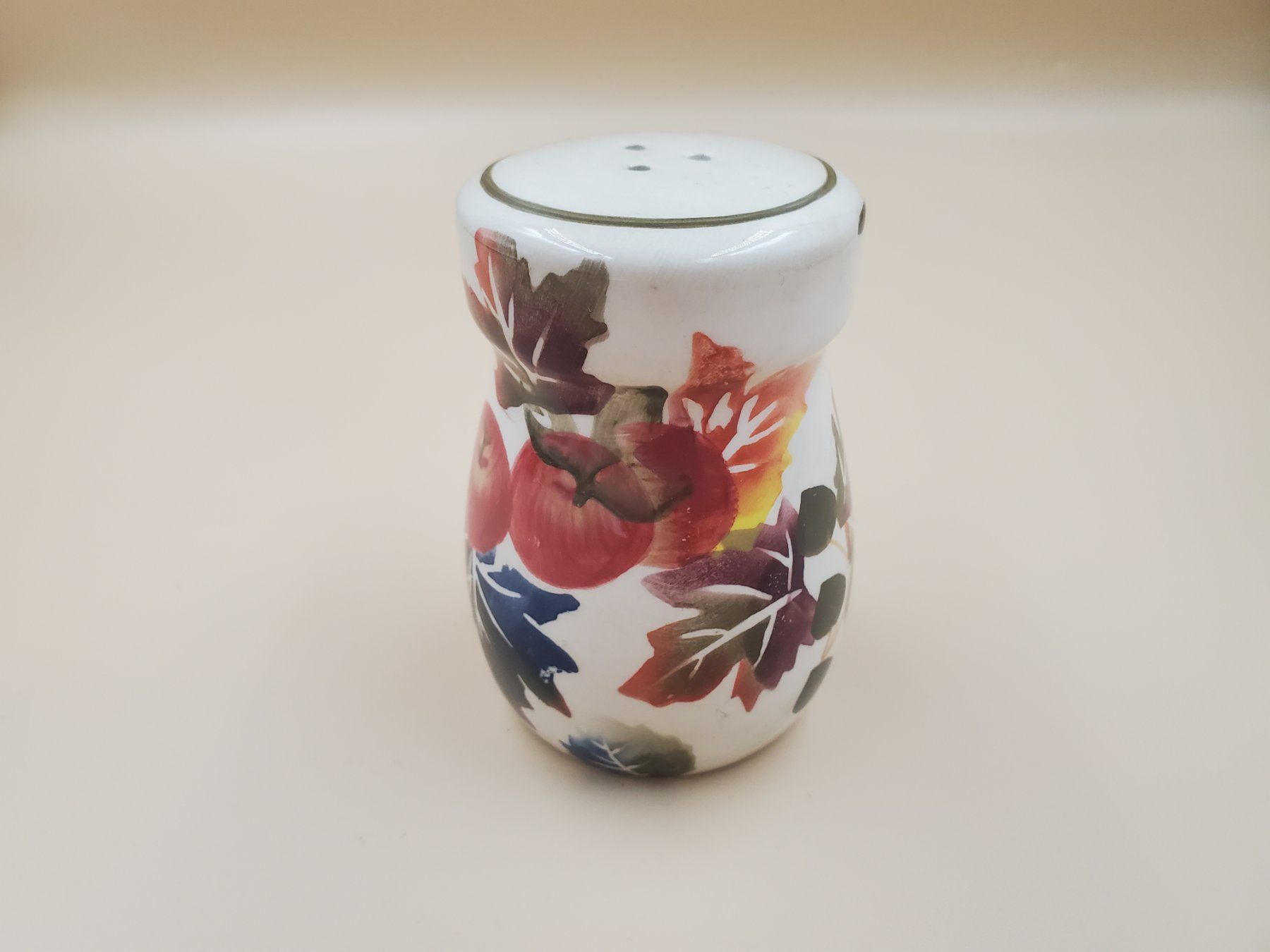 Set di piatti: Salière décor automnal – Usato da Rennaz venduto da La_malle_du_dauphin 1
