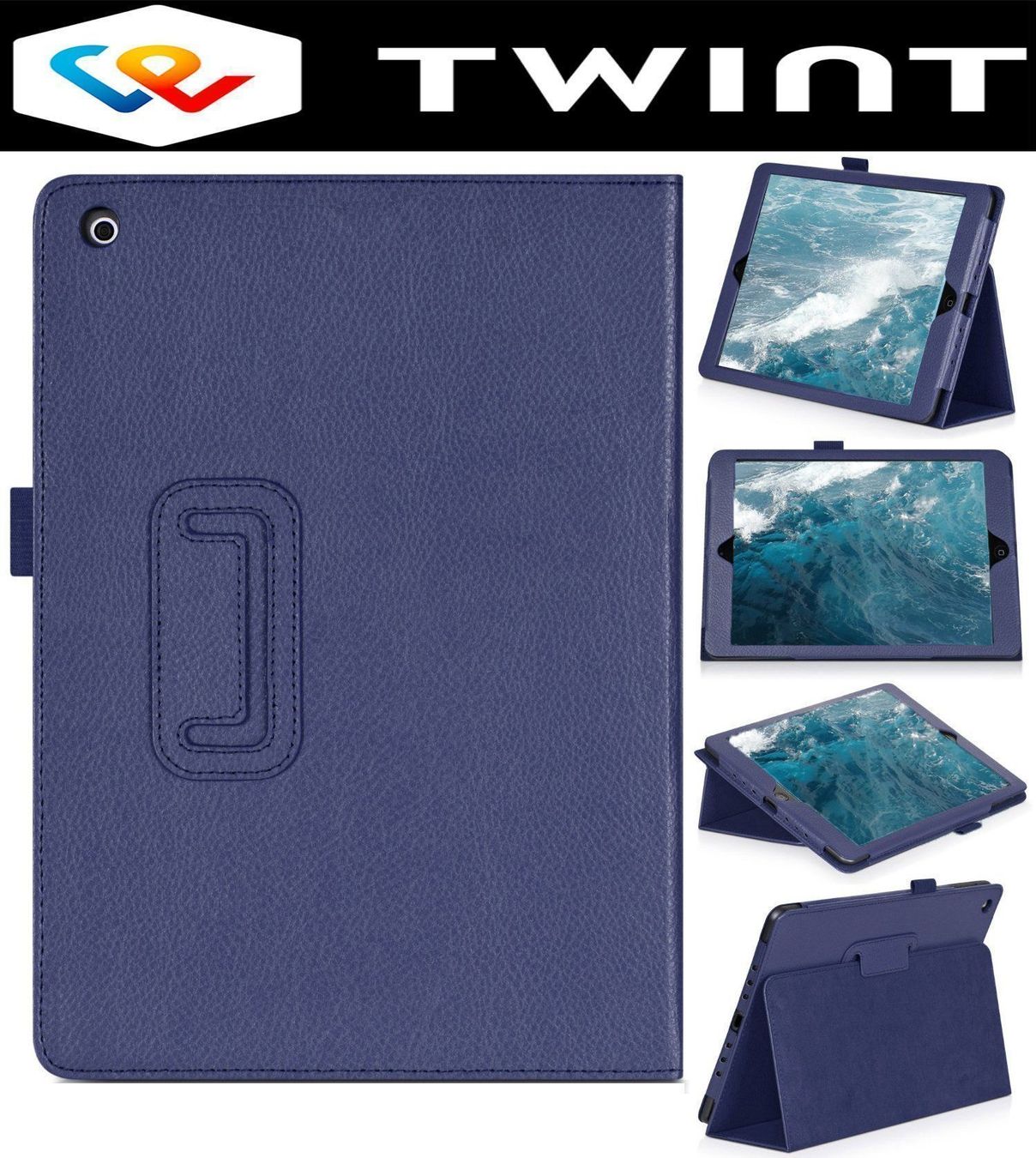 Covers & Borse: iPad 4 3 2 Hülle Etui Case Smart Folio Cover Coque TASCHE – Nuovo e nell'imballaggio originale da Volketswil venduto da coverandmore
