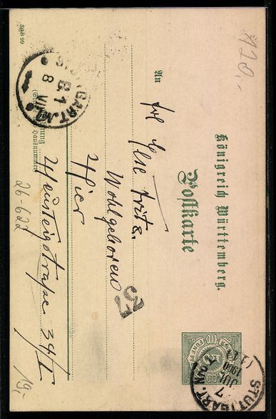Cartoline postali: Künstler Handgemalt: Elegante Dame mit  – Usato da Berlin venduto da bartko-reher 1
