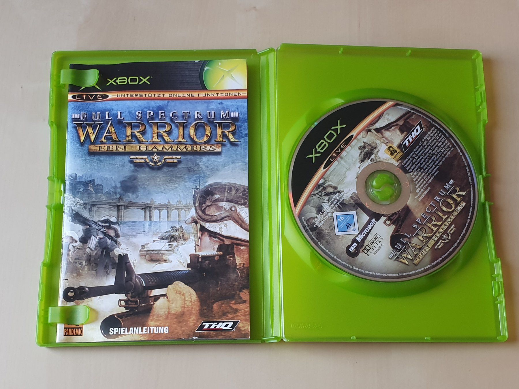Microsoft Giochi: Full Spectrum Warrior Ten Hammers – Usato da Stansstad venduto da collectorsshop 2