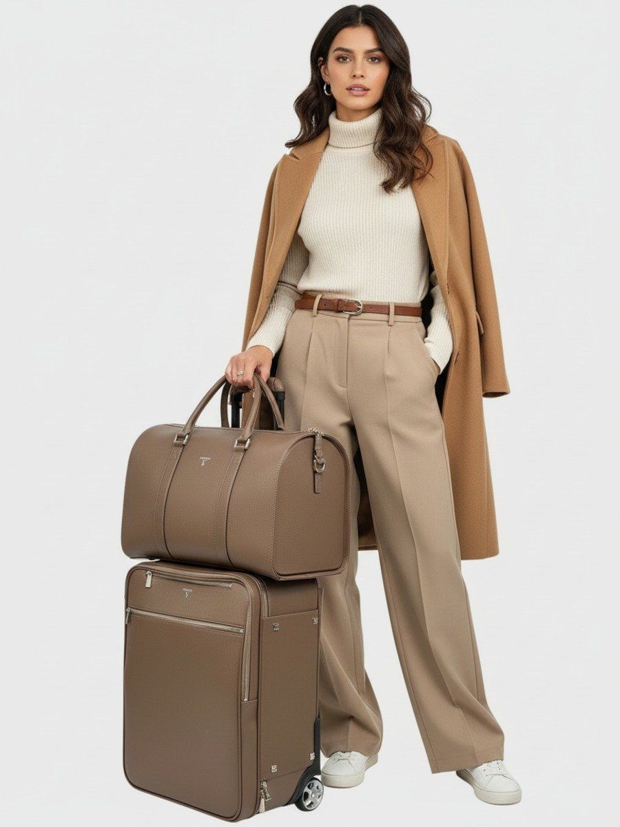 Valigie: Serapian Evolution Reisetasche Braun – Usato da Zürich venduto da shoe_shop 1