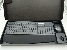 Neu: Logitech K850 Tastatur Maus Set kabellos
