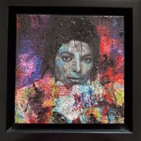 Tableau Michael Jackson artiste suisse certificat 