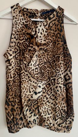 Oberteil in Animal Print, Gr. L