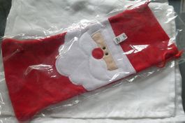 Sac à bouteille Botte de Noël Père Noël rouge neuf