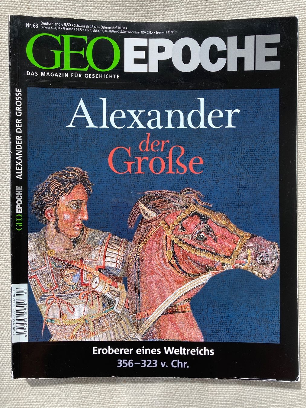 Riviste & Magazine: Geo Epoche, Alexander der Grosse – Usato da Baden venduto da Yoyo1