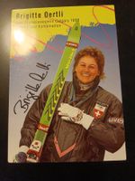 Brigitte Oertle - handsignierte Karte aus den 90er J