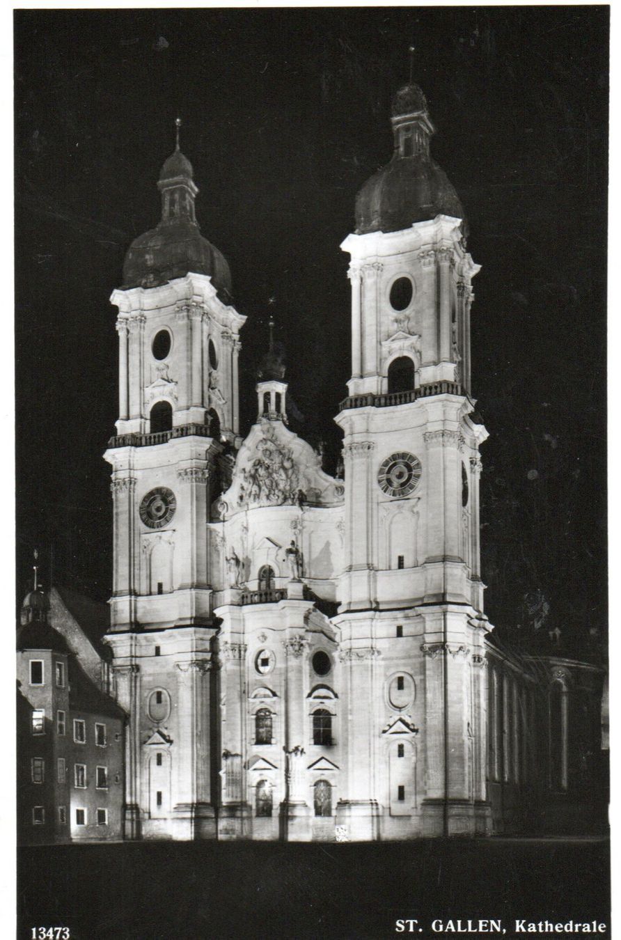 Ansichtskarten: St.Gallen - Kathedrale – Neu (gemäss Beschreibung) aus Melano von pisonsdro
