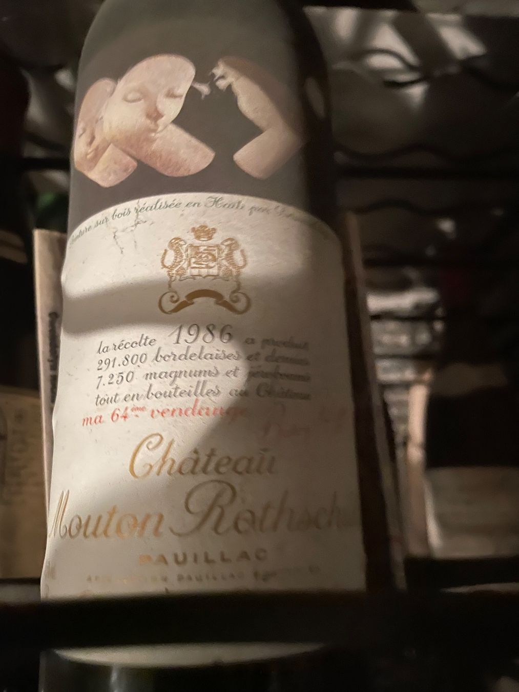Mouton Rothschild Wein: Château Mouton-Rothschild 1986 – Gebraucht aus Lengnau AG von PwieP