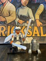 Star Wars Ahsoka Jedi White Saber Figur Lego-Komp.