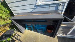 Balkon-Bar-Set mit 5 Hocker für laue Sommerabende ☀️⛱️