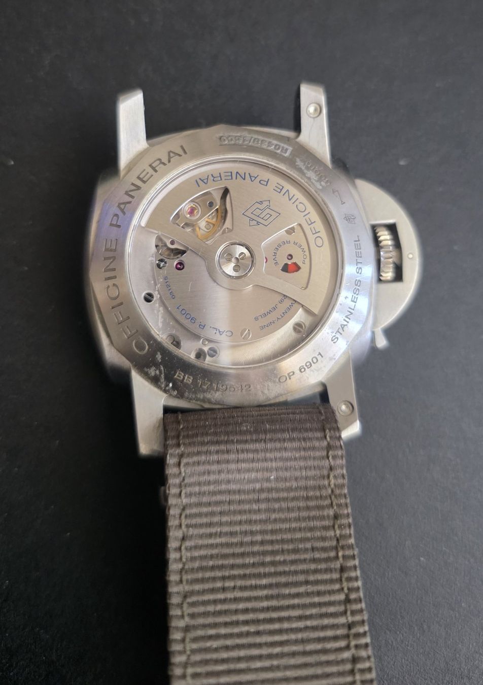 Panerai Orologi: Panerai, PAM00320 Luminor 1950 Automatic, Steel – Usato da Schaffhausen venduto da pun_jn7j 3