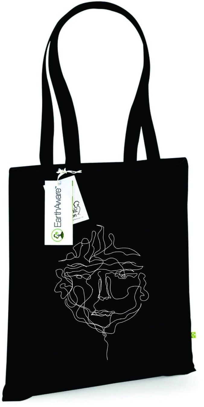Borse: Sketches Collection Canvas Tasche - Round Face – Nuovo e nell'imballaggio originale da Münchenbuchsee venduto da Monali