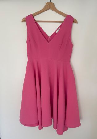 Pinkes Cocktailkleid Sandro