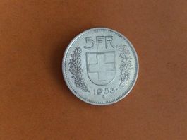 5 francs  1953   Jolie