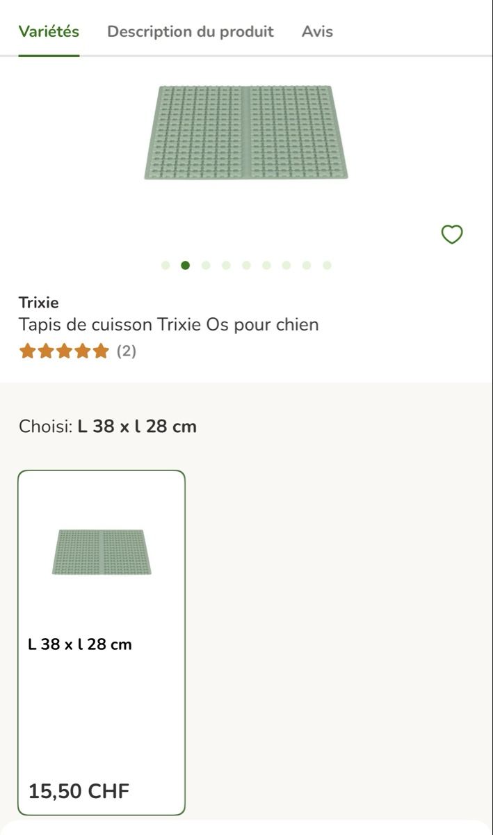 Moules à gâteaux: Tapis en silicone Trixie – Neuf (Voir description) à Corserey par ter_dhy6 1