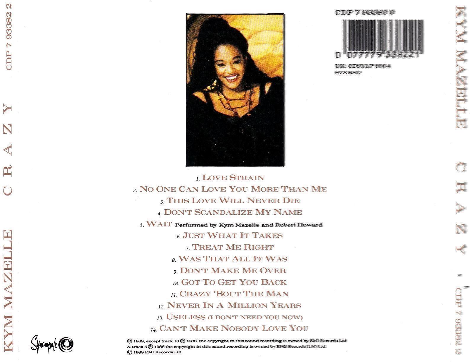 CD: CD: Kym Mazelle - Crazy – Usato da Bern venduto da MacBit77_chbe 1