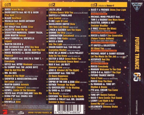 CD: Various – Future Trance 65 - Vergriffene 3 CDs! – Usato da Brittnau venduto da Zibu 1