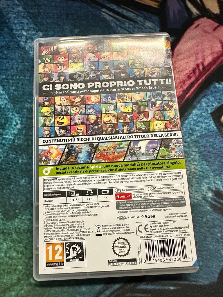 Nintendo Jeux: Super Smash Bros Ultimate Nintendo Switch – D'occasion à Giubiasco par  1