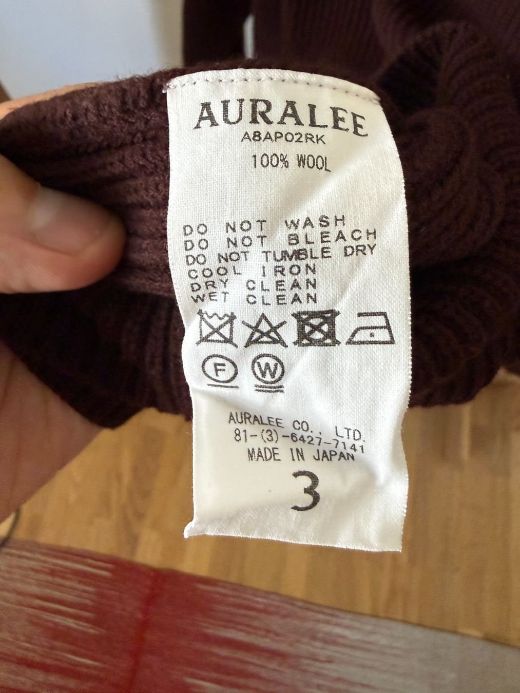 Maglioni & Felpe: Auralee Super Fine Knit Wool - Gr. 3 – Usato da Zürich venduto da nt7 3