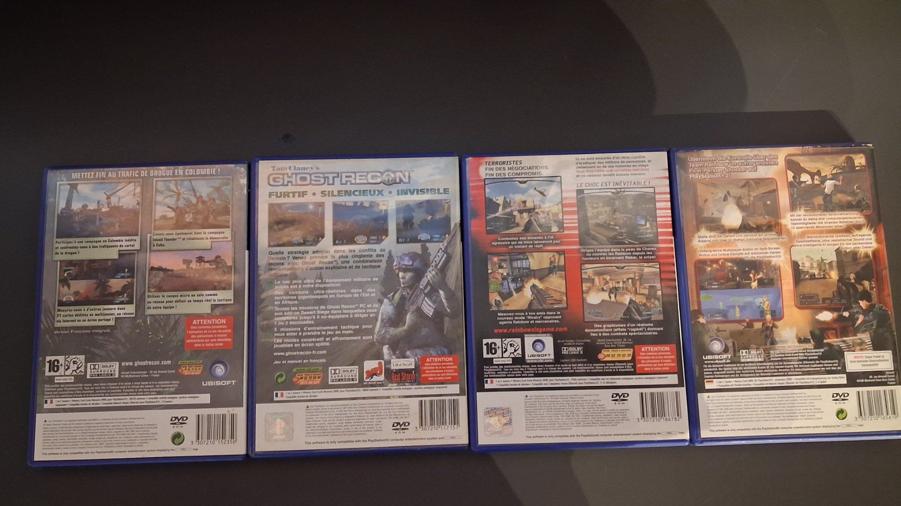 Sony Spiele: 4 jeux Playstation 2 Tom Clancy – Gebraucht aus Fribourg von mar_wd7v 1
