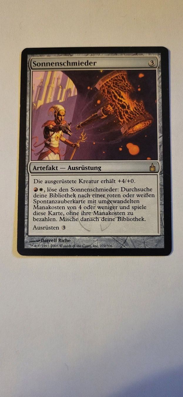 Magic The Gathering Carte collezionabili: MTG - Sonnenschmieder – Usato da Münsingen venduto da Heroism2010