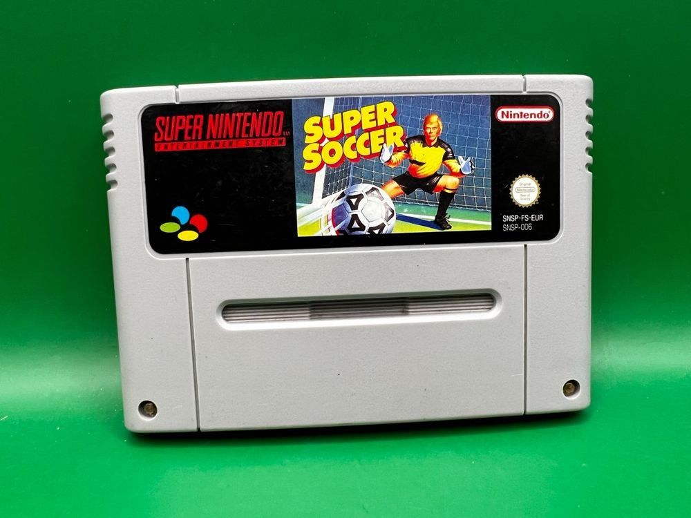 Giochi: Supper Soccer - Nintendo SNES – Usato da Frauenfeld venduto da bigauditor