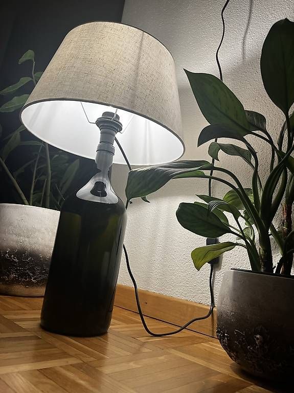 Lampes: Handgemachte Flaschenlampe – Neuf avec emballage d'origine à Zürich par mar_j856 2