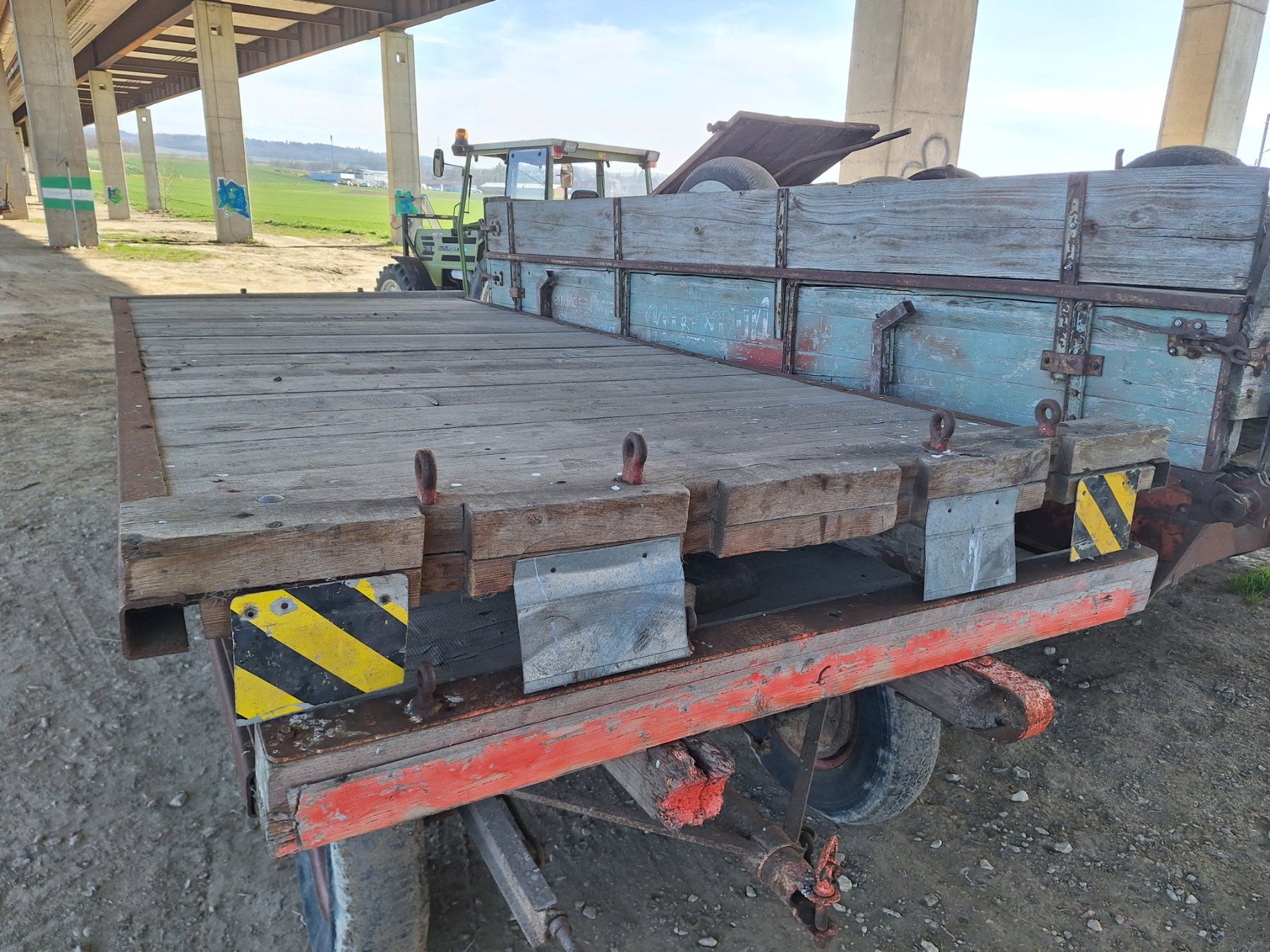 Rimorchi: Pont pour un char en bois – Usato da Bavois venduto da Pafly63 2