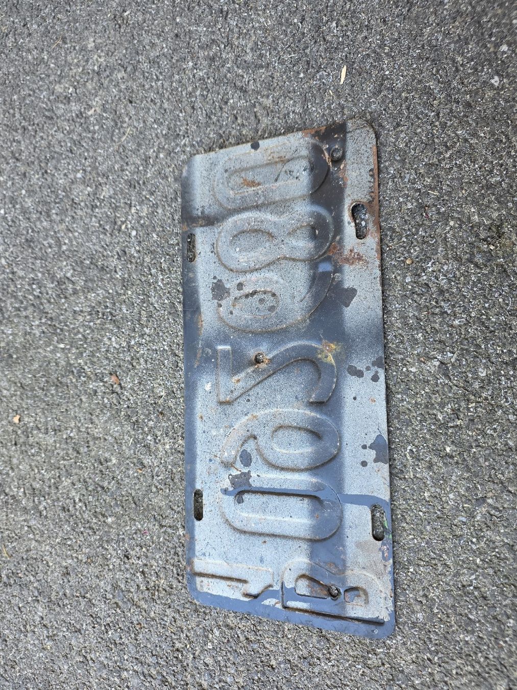 Insegne: Nummernschild B 092680 – Usato da Dorf venduto da Echo_Elements 1