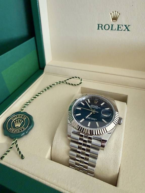 Rolex Uhren: *NEU* Rolex Datejust 41 Ref. 126334, Blau, Full Set – Gebraucht aus Basel von ubsharing 1