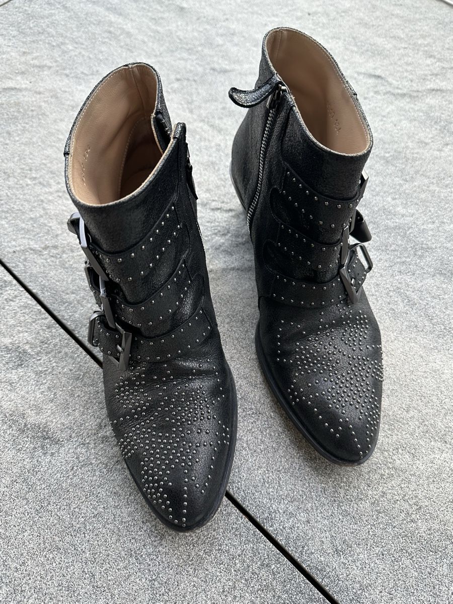 Chloé Scarpe da donna: CHLOÉ Iconic Susanna ankle boots silver, s.36.5 – Usato da Zürich venduto da Restesindsuess 3