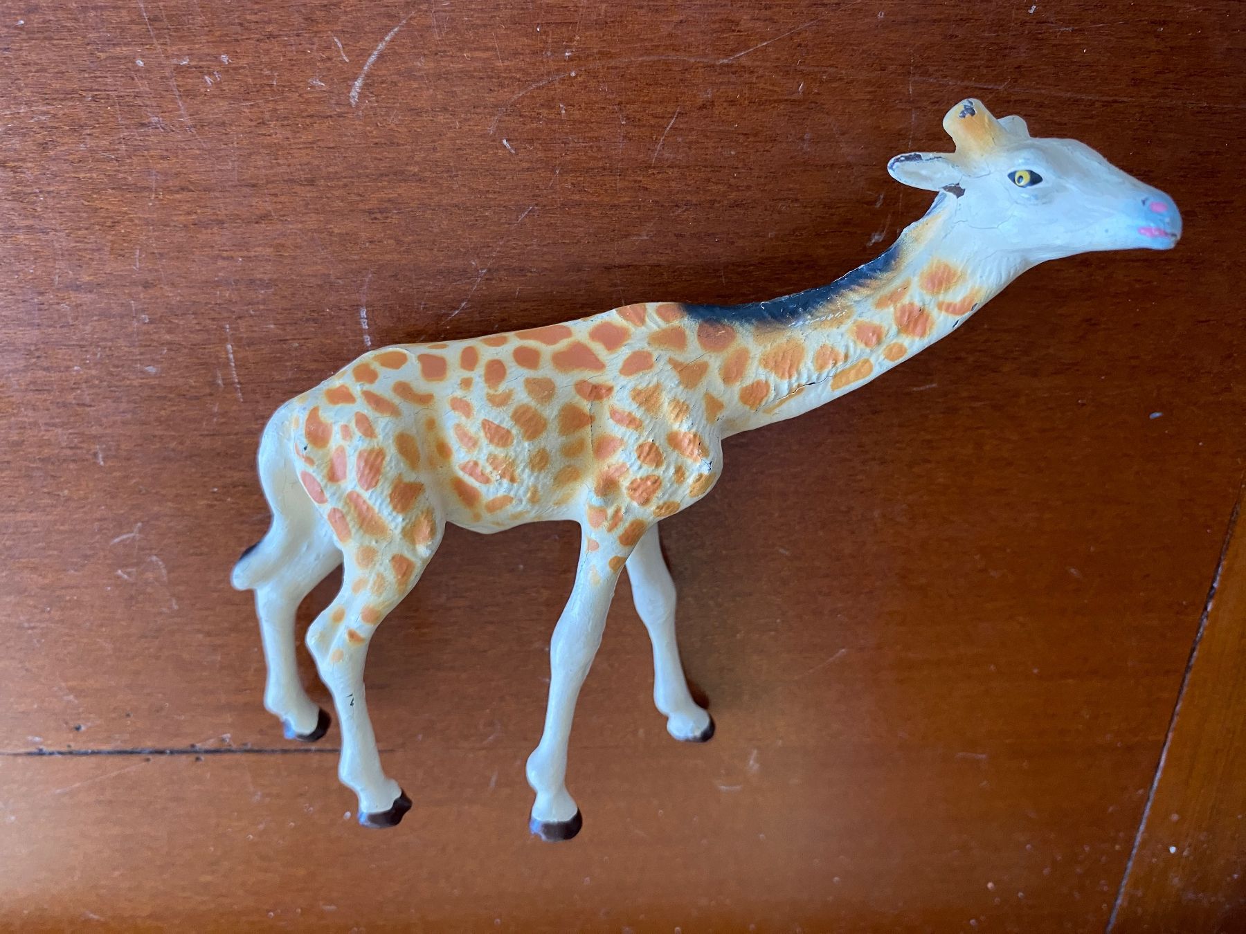 Elastolin Giocattoli: Giraffe - altes Elastolin Lineol Massetier wunderschön 11cm – Usato da THERWIL venduto da Fcbbasel 3