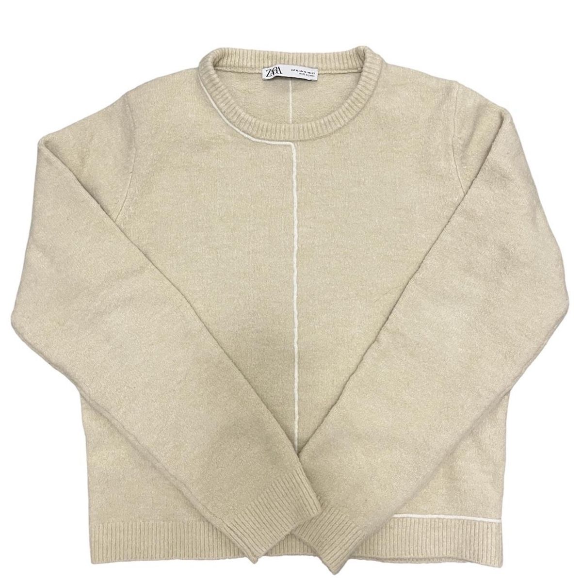 Zara Pulls & Sweat-shirts: Damen Pullover ZARA beige – D'occasion à Winterthur par lovh7689
