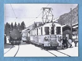 Matten (BE) - Train MOB pour Lenk - Montreux-Oberland - 1972