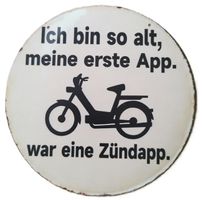 Zündapp -   Blechschild  (neu/OVP)