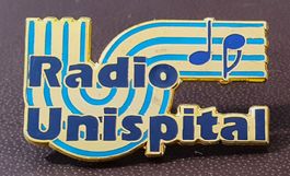 R581 - Pin Radio Unispital  Aufl. 500 Stk.