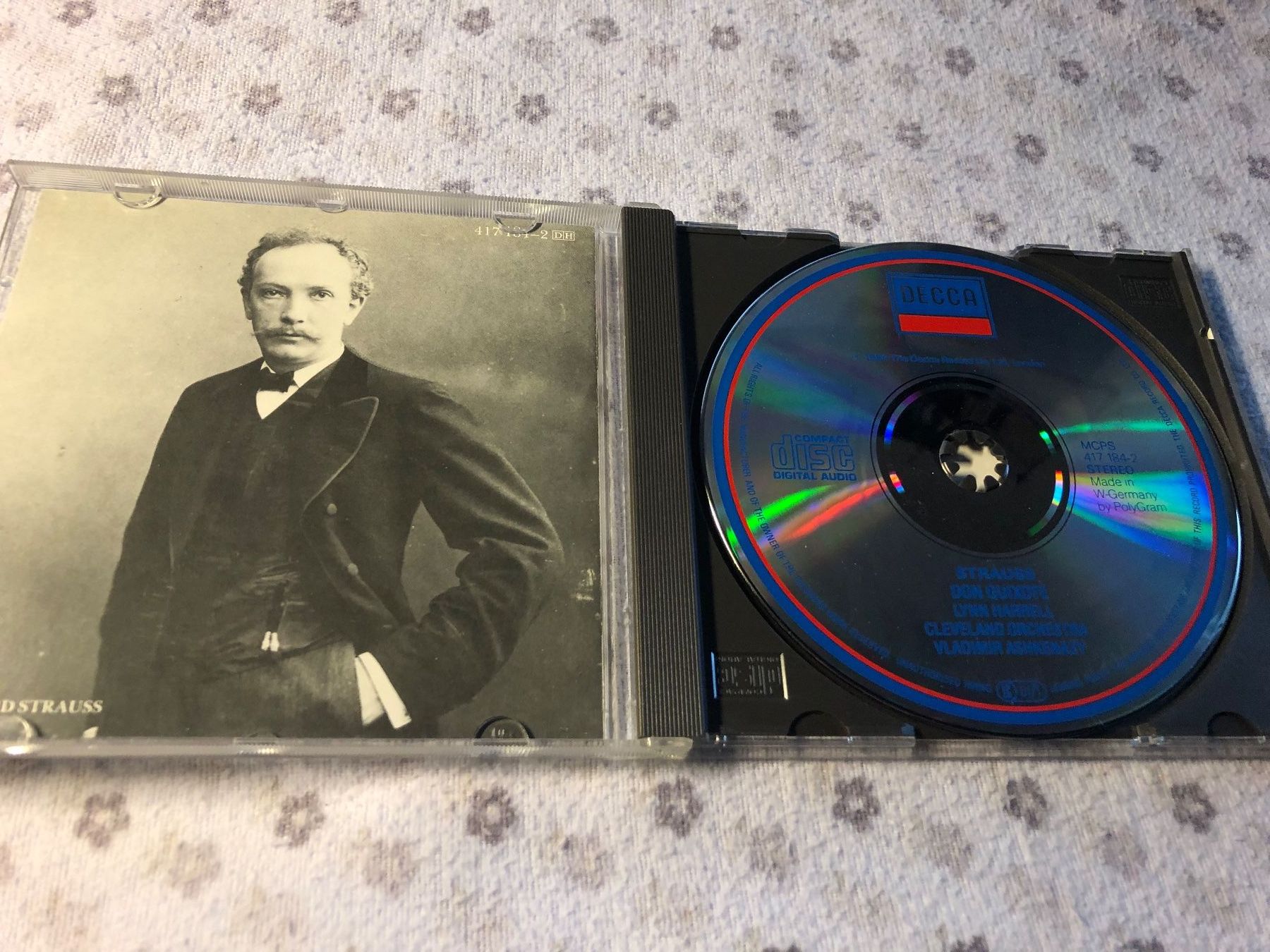 CD: Richard Strauss: Don Quixote CD Ashkenazy DECCA – Usato da Schübelbach venduto da Bemafaja 2