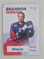 Autogrammkarte Brandon Gignac Originalunterschrift