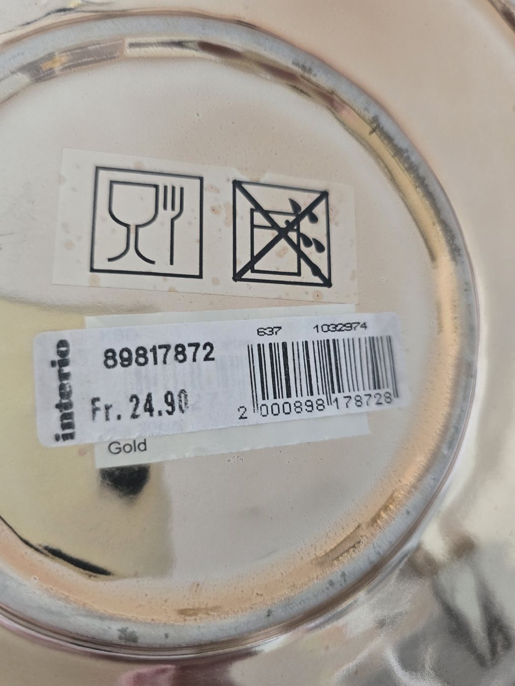 Interio Tutte le decorazioni: teller – Nuovo (secondo la descrizione) da Hochdorf venduto da SilvaBr 2