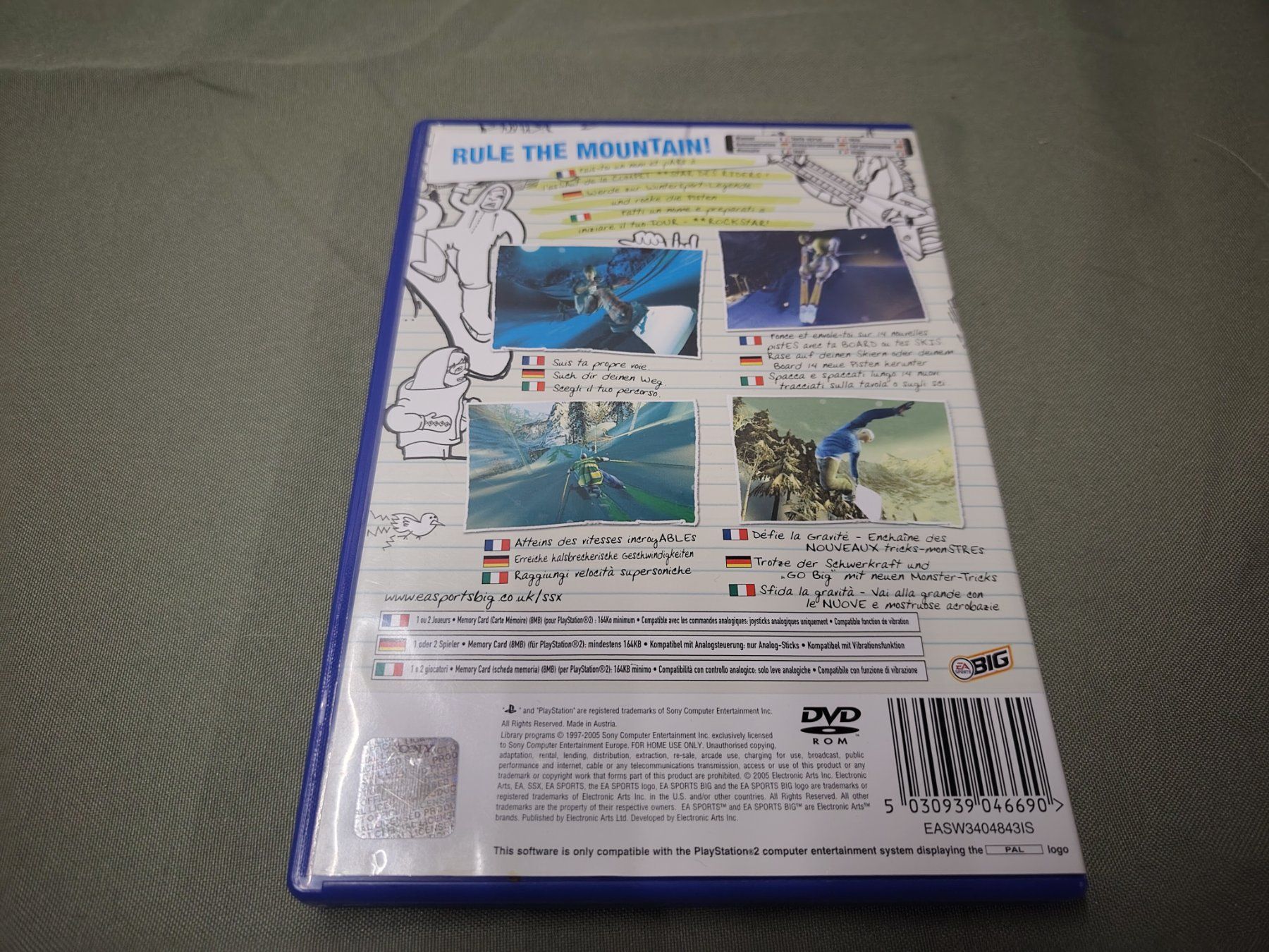 Sony Spiele: Jeu PS2 SSX: On Tour – Gebraucht aus Saxon von dan_drn5 3