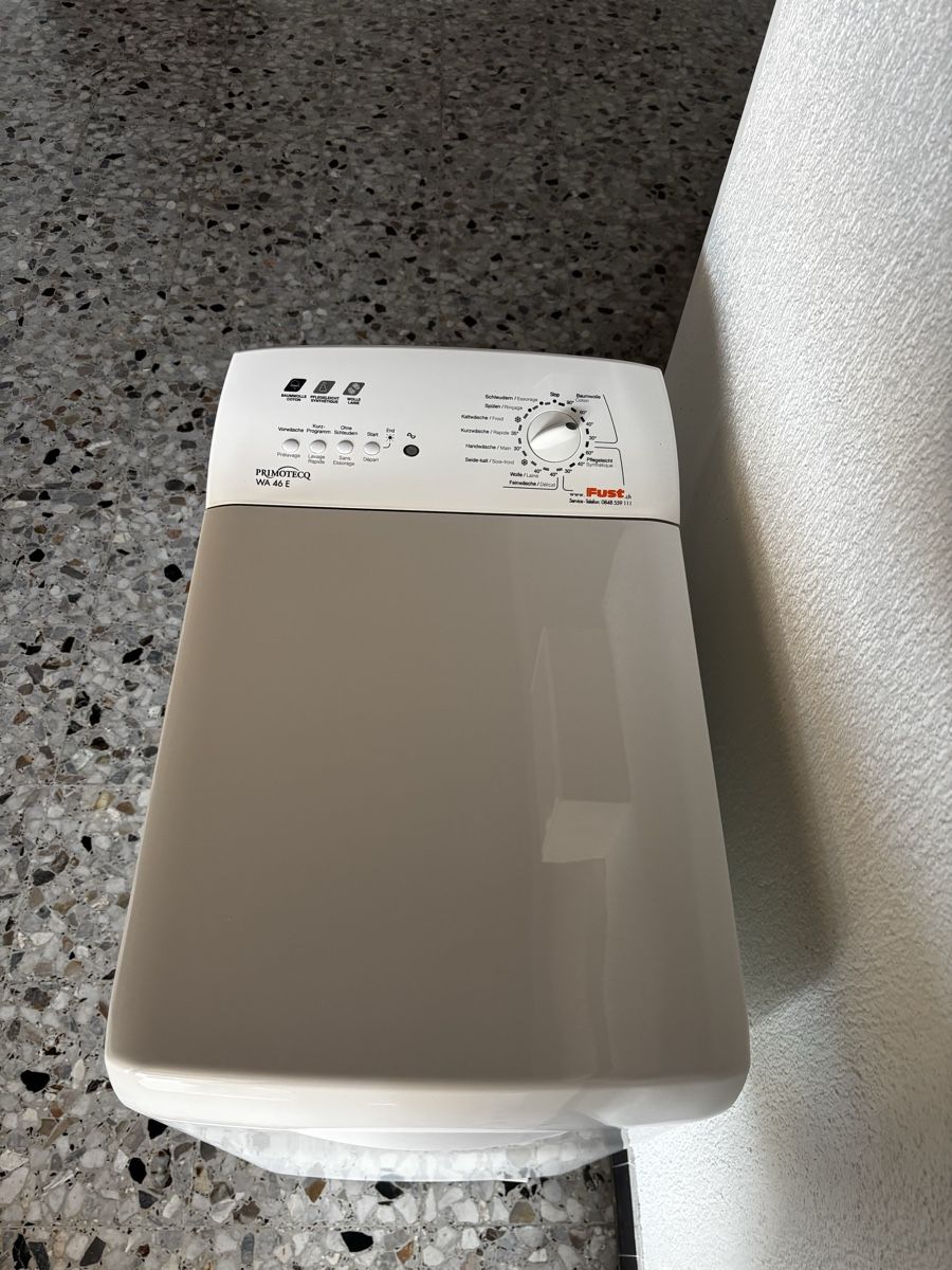 Fust Machines à laver: Toploader Washing Machine PRIMOTECQ WA 46 E good condition – D'occasion à Hauterive NE par ole_5pdz
