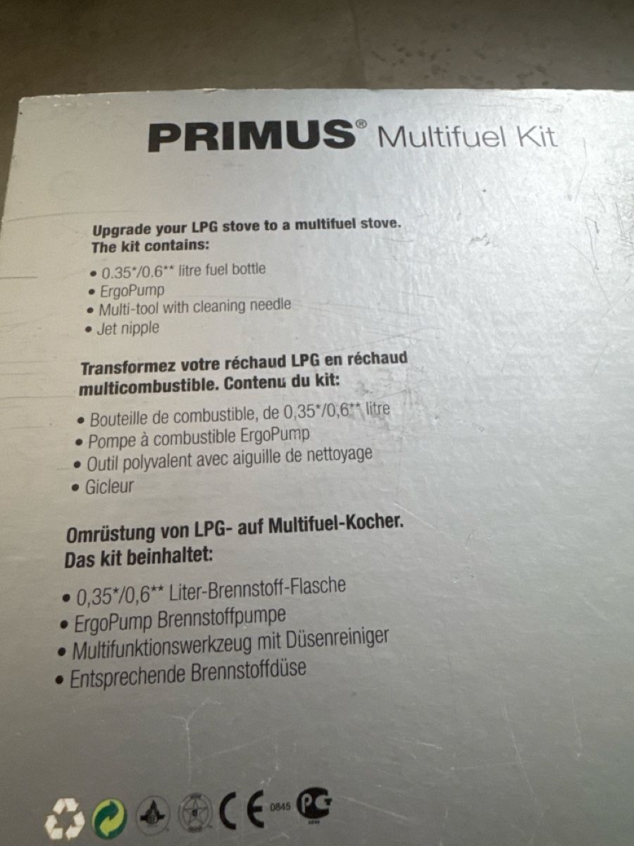Tutti gli attrezzi: PRIMUS Multifuel Kit neu im Kasten – Nuovo (secondo la descrizione) da Niederscherli venduto da Doene0 2