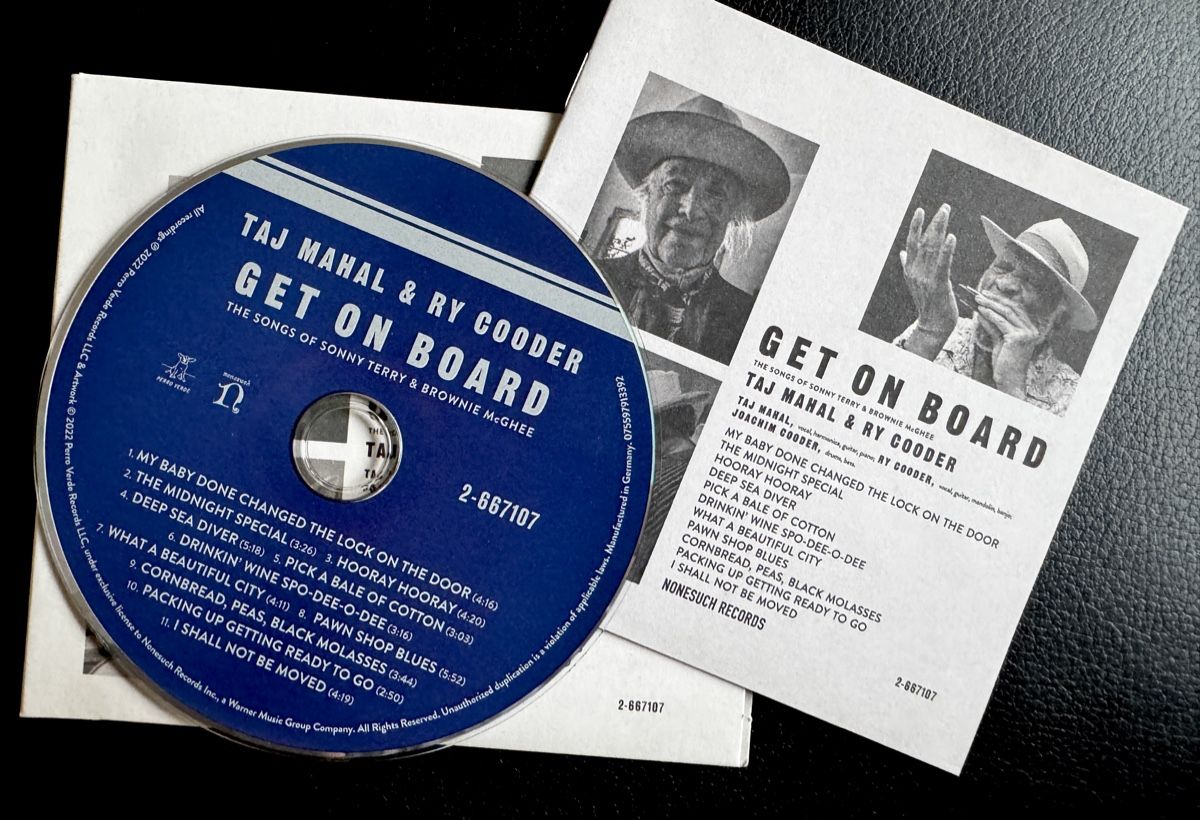 CD: CD Taj Mahal & Ry Cooder - Get On Board – Usato da Zürich venduto da tomakomai 3