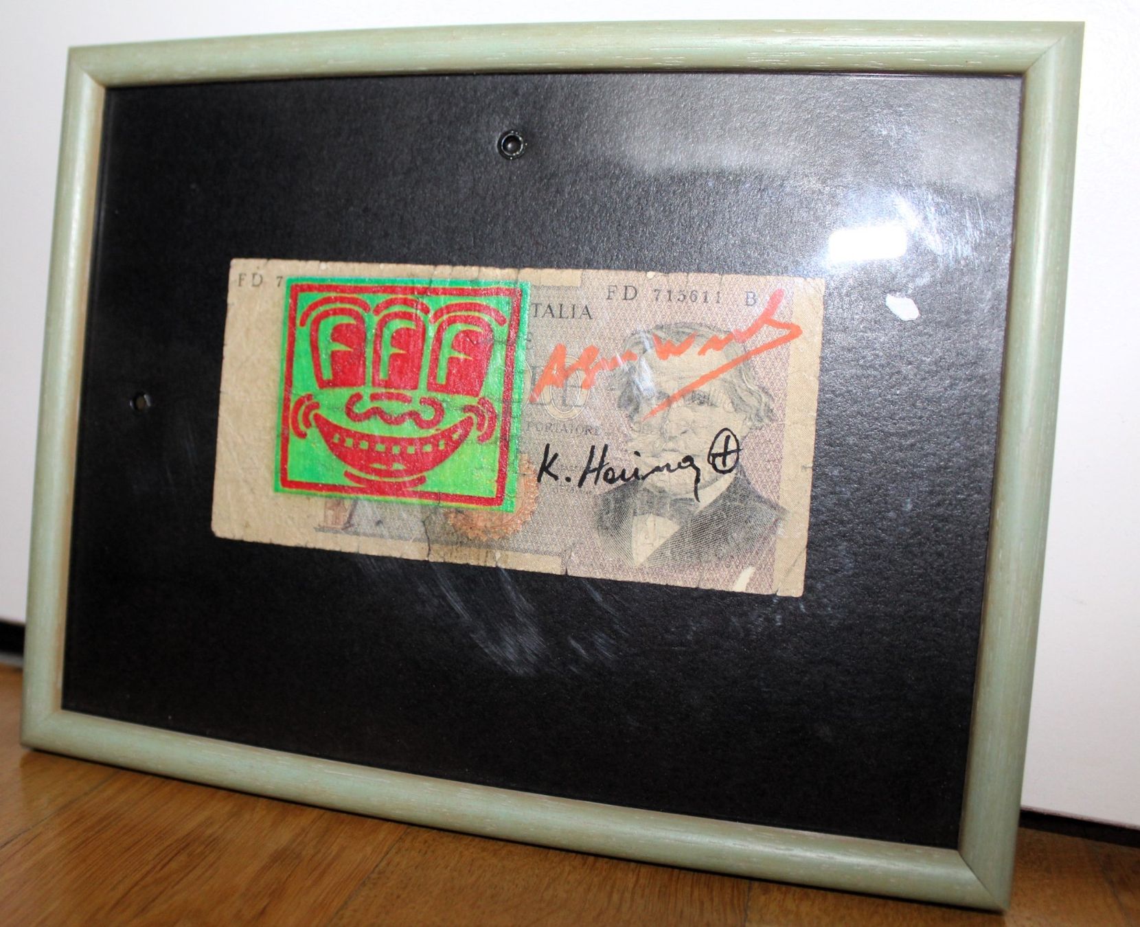 Banconote: Andy Warhol & Keith Haring: Mischtechnik auf Banknote / TOP! – Usato da Bern venduto da Spomme 6