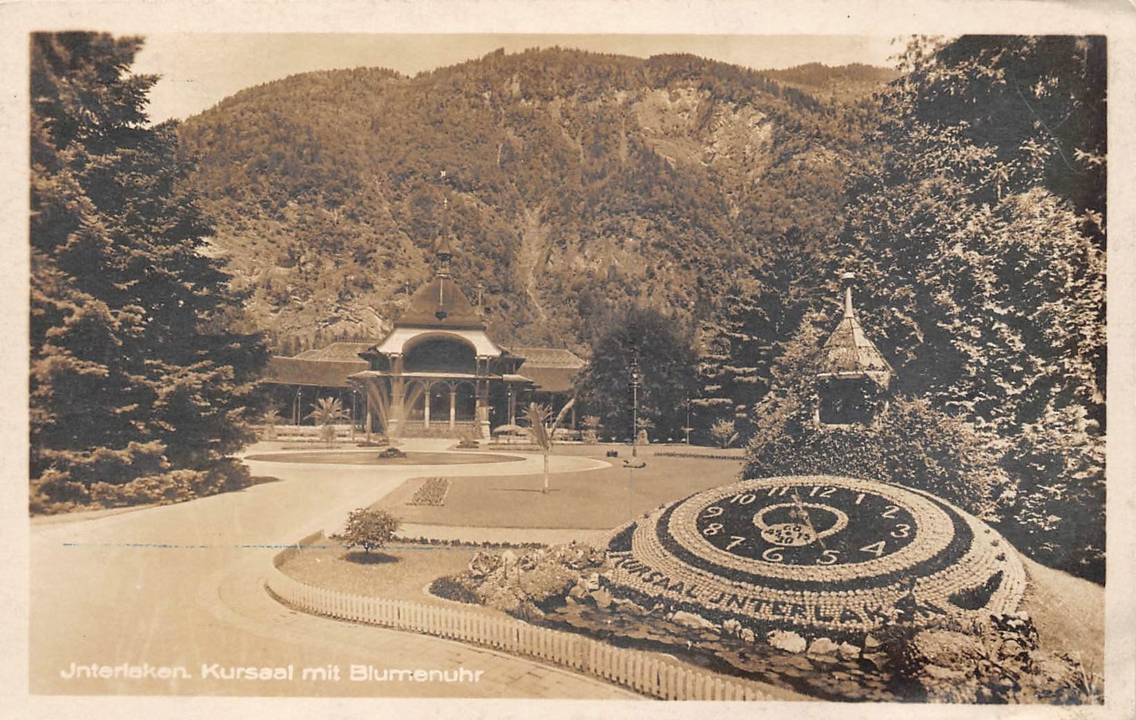 Cartoline postali: 2x Interlaken – Usato da Ottikon b.Kemptth. venduto da Neptun1974 2
