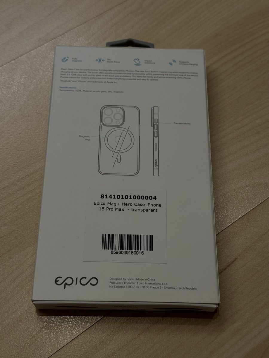 Covers & Schutzfolien: Epico Mag+ Hero Case iPhone 15 Pro Max, transparent (neu!) – Neu und originalverpackt aus Tuggen von jess_gls06 1